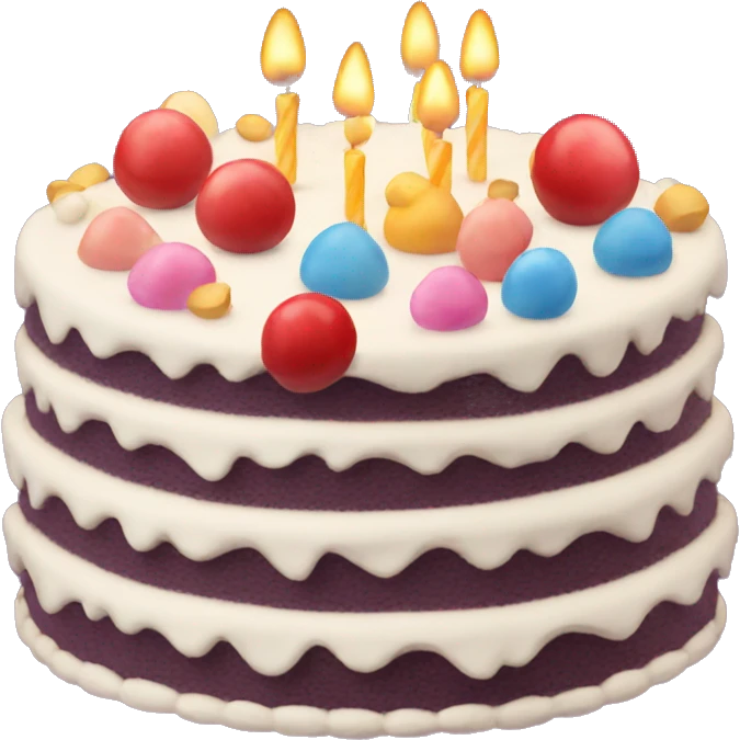 birthday cake emoji