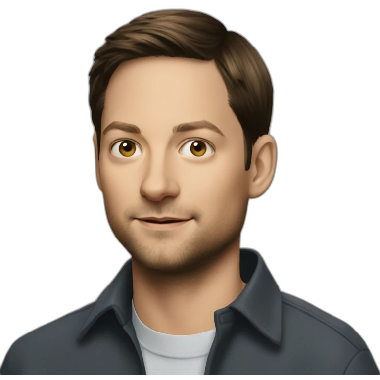 high detail tobey maguire emoji