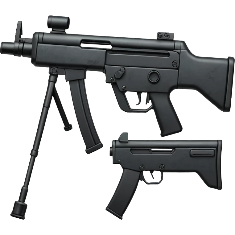 Simple mp5 no stock no scope emoji