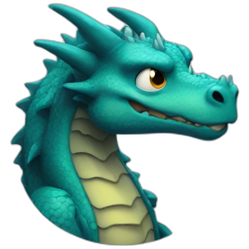 sad dragon emoji