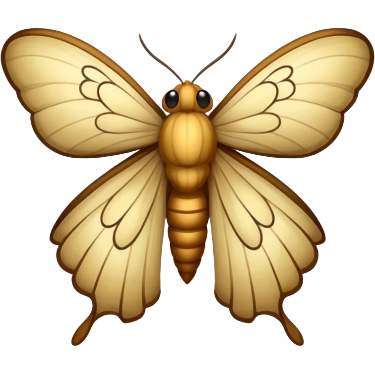 moth spirit surprised wing spread emoji