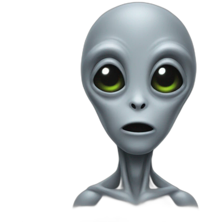 Grey Alien emoji