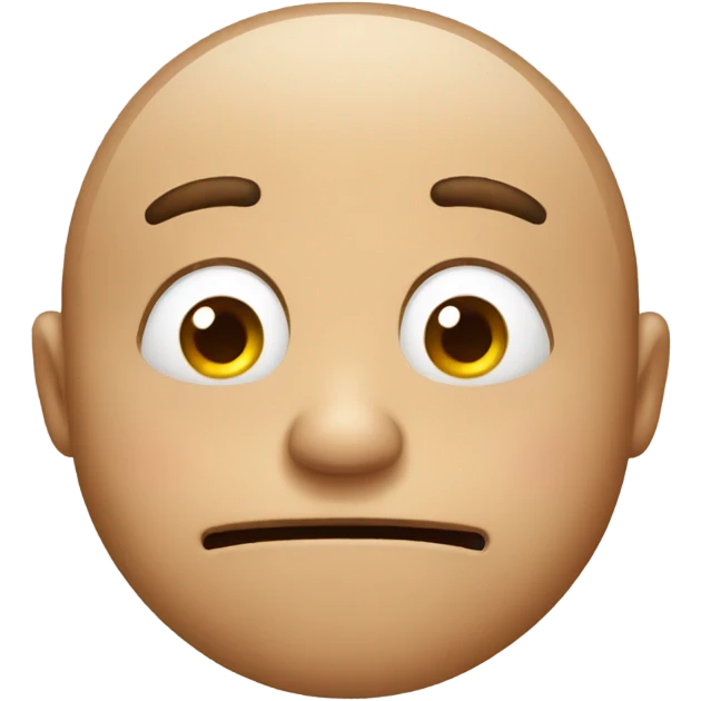 man rolling his eyes emoji