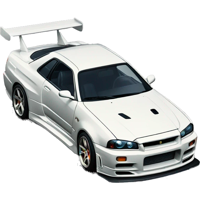 Skyline r34 fast and furious  emoji