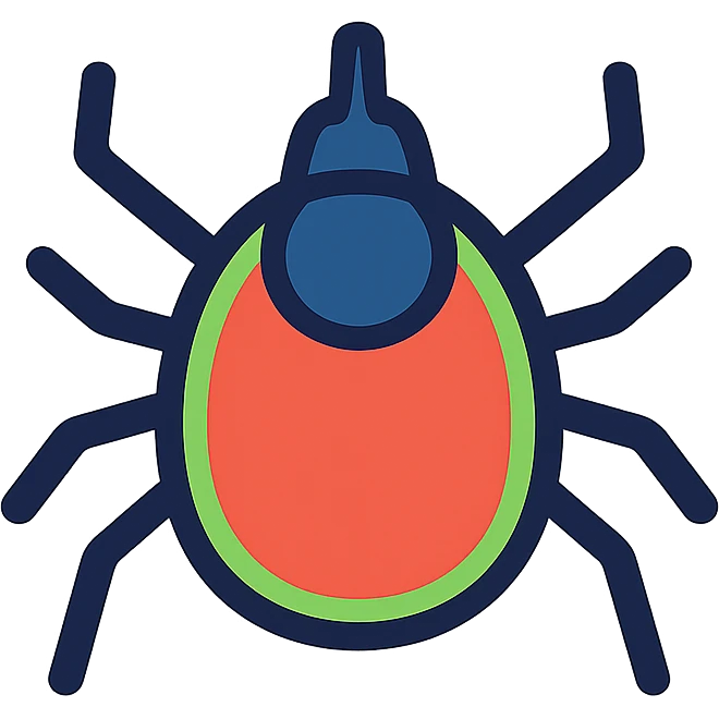 tick icon, color outlined style with green accent emoji