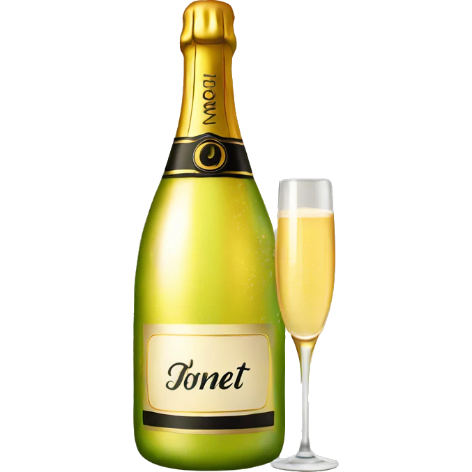 champagne emoji