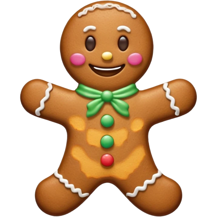 Omino di pan di zenzero  emoji