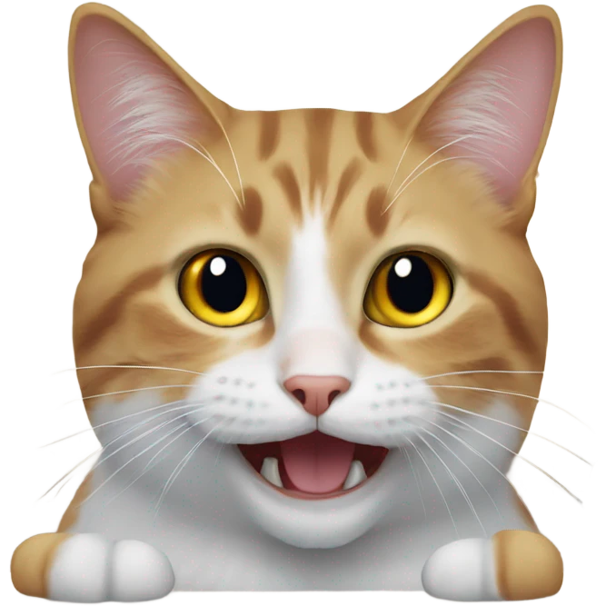 Cat on countertop emoji