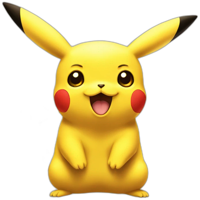 Pikachu qui fais caca emoji