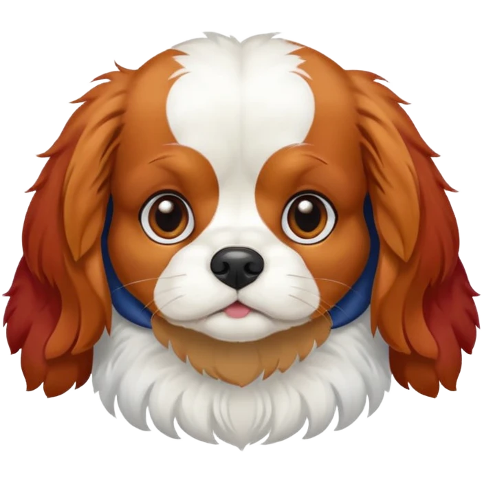 king charles cavalier emoji