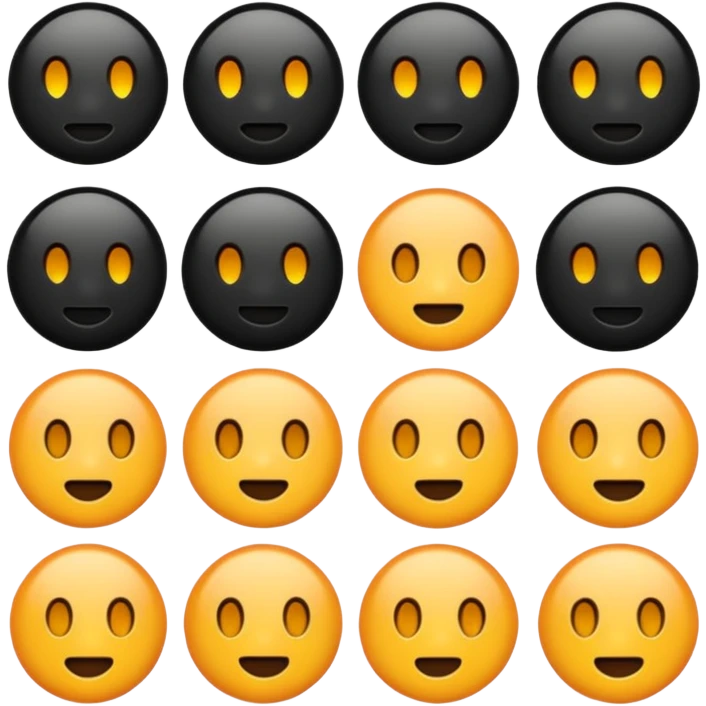 dark circle emoji