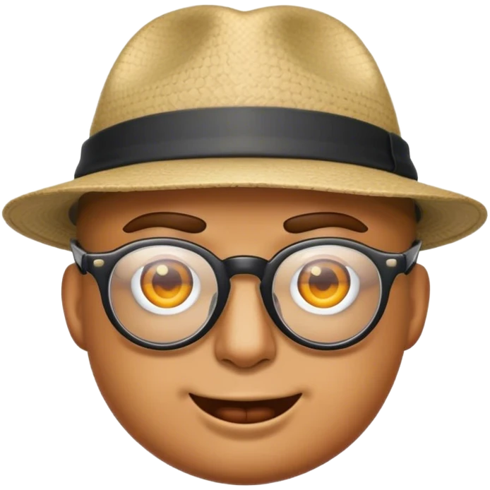 emoji wearing glasses gandgster emoji