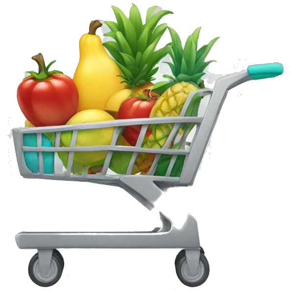 Products cart emoji