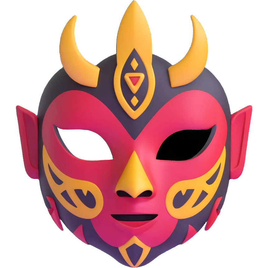 Wambele mask emoji