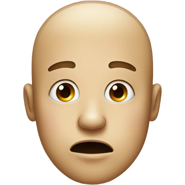 Snot dripping out your nose emoji