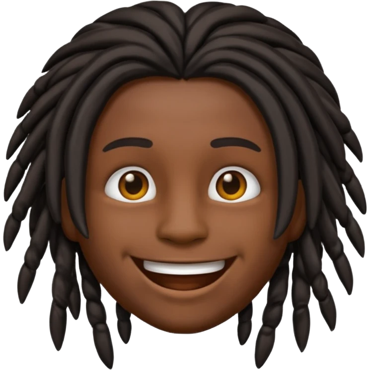 black dreadhead emoji  emoji