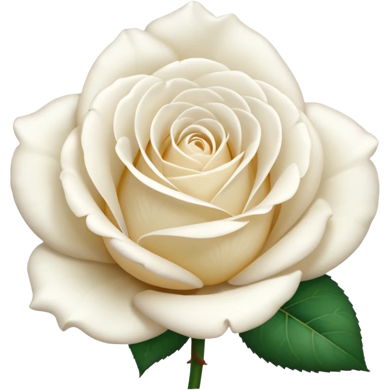 White rose emoji
