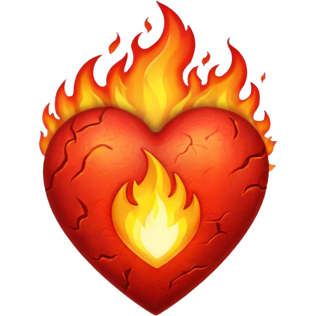 Fire heart  emoji