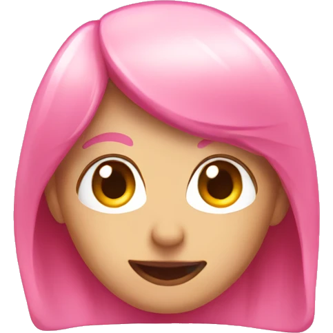 Pink hear emoji