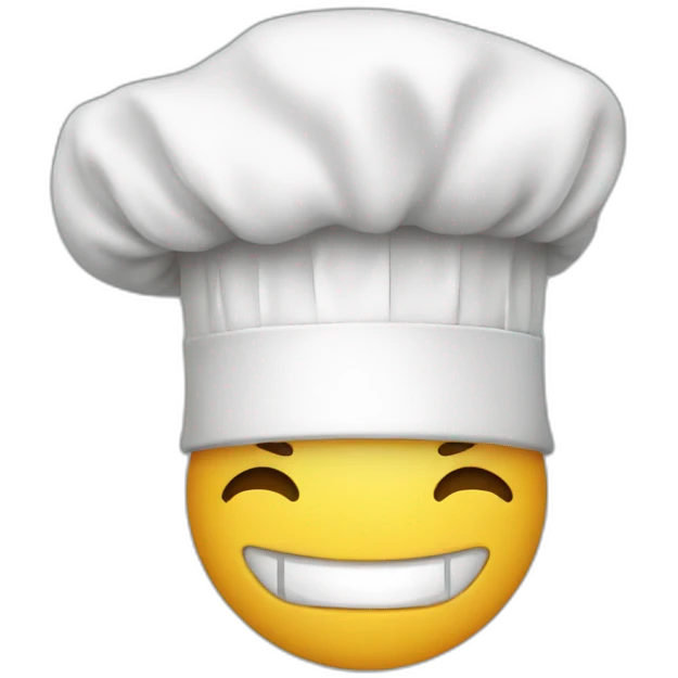 chef's hat emoji