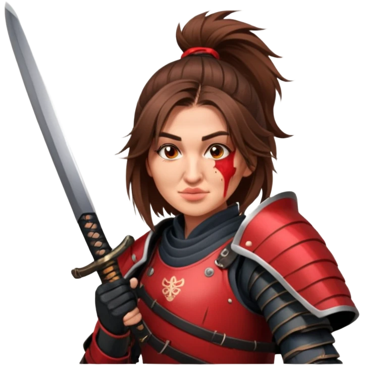 Battle-Ready Samurai emoji