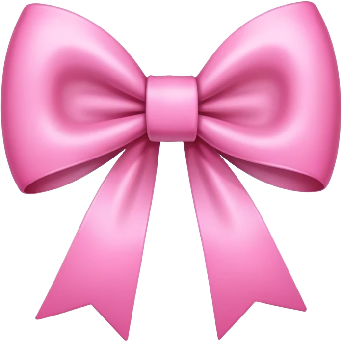Pink bow  emoji
