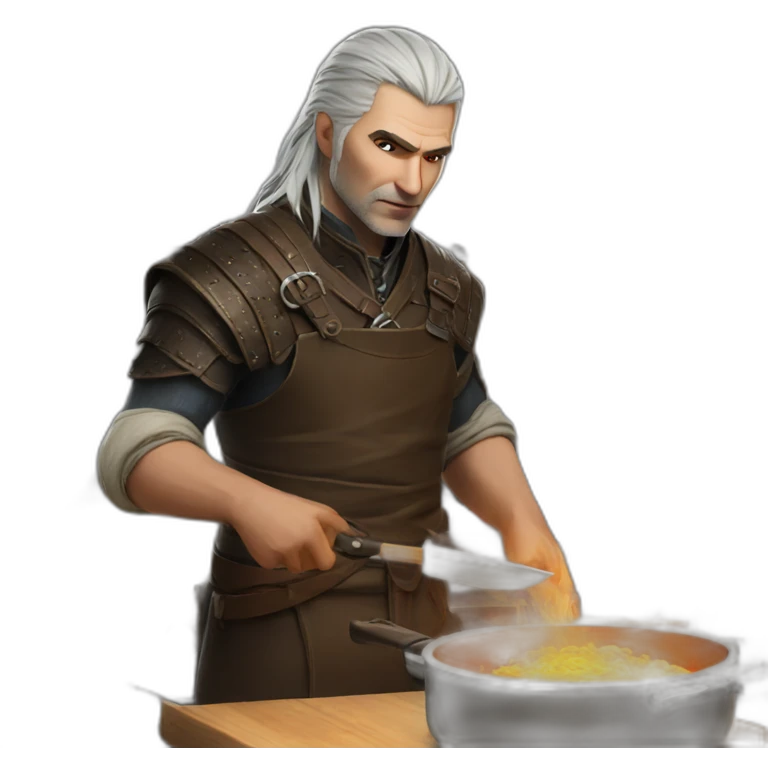 The witcher cooking emoji