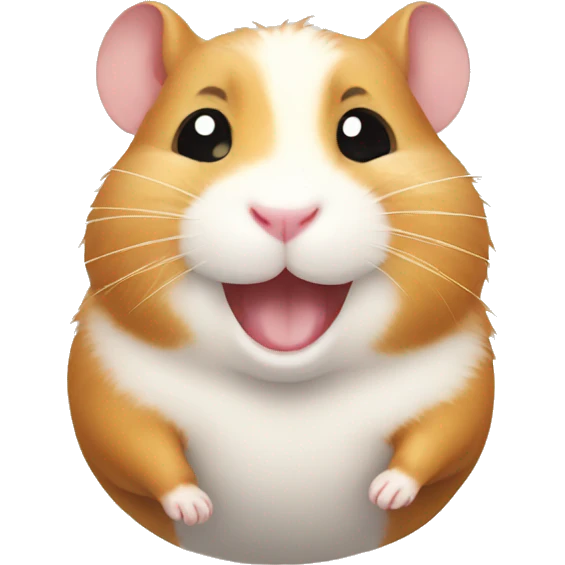 happy hamster emoji