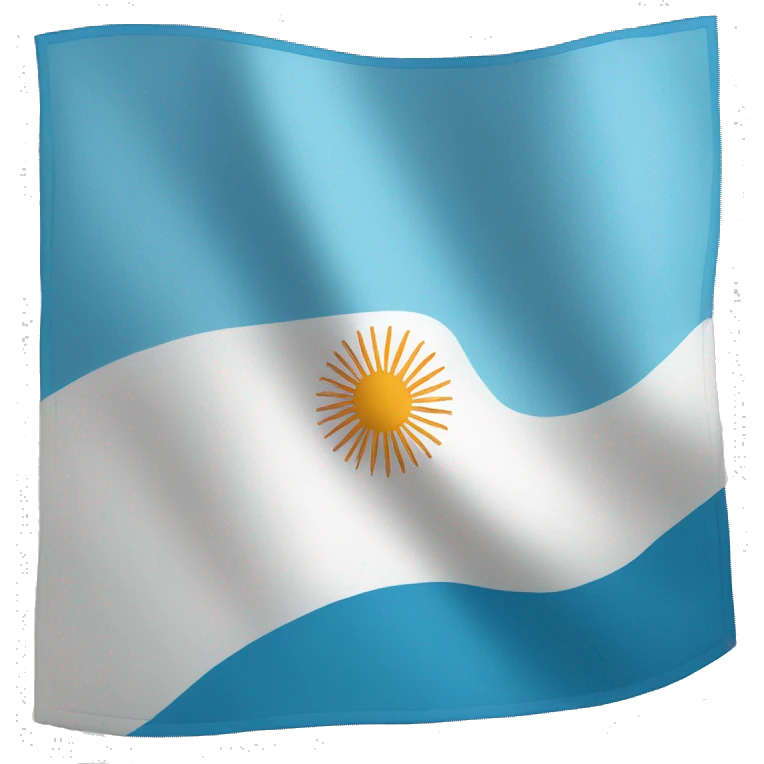 Bandera de argentina  emoji