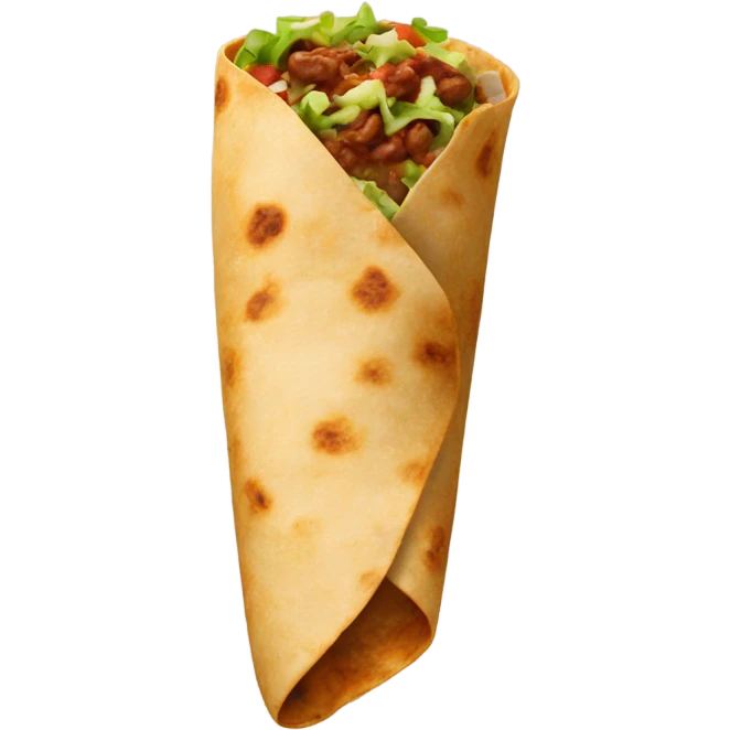 Chipotle burrito emoji
