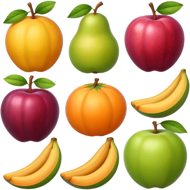 llaverito aesthetic de frutas emoji
