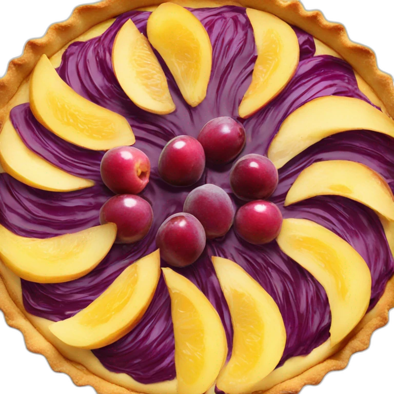 Tarte à la mirabelle  emoji