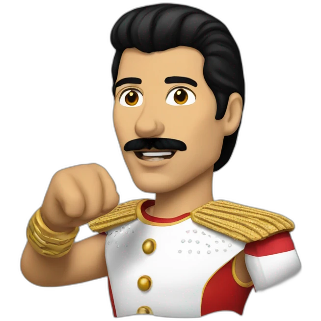 Freddie Mercury emoji