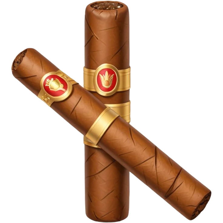A Cuban cigar emoji