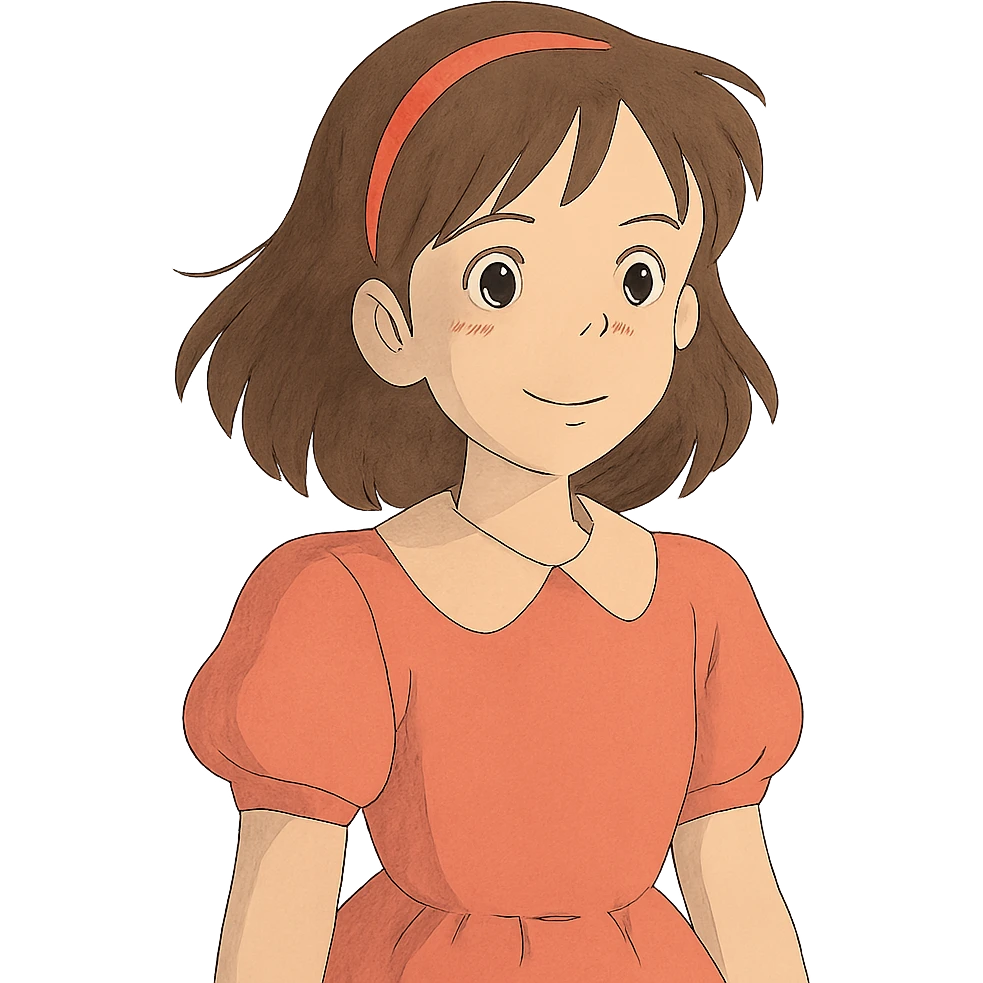 girl character emoji