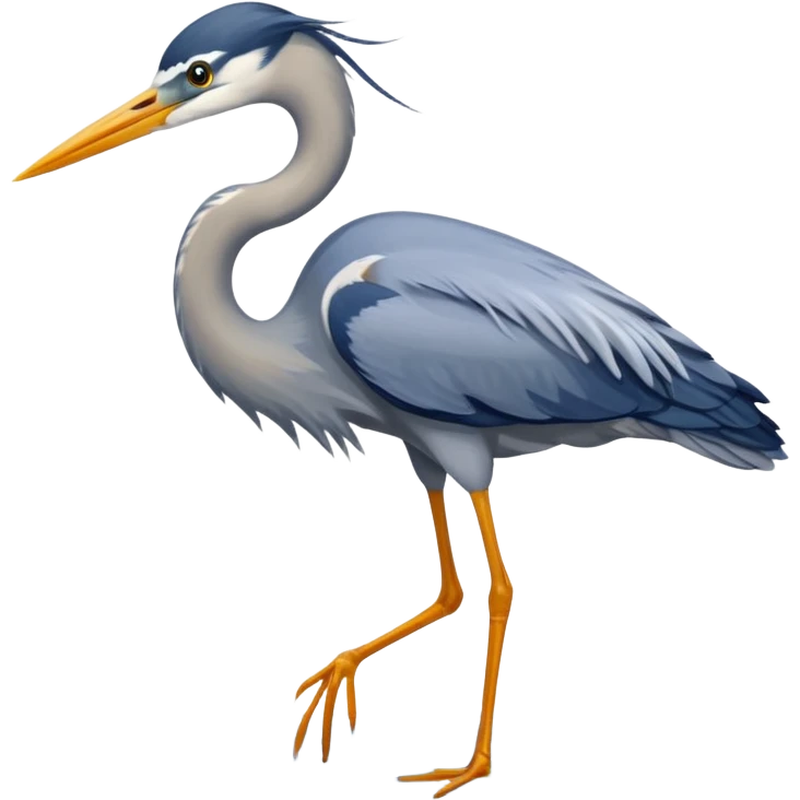  bird heron emoji