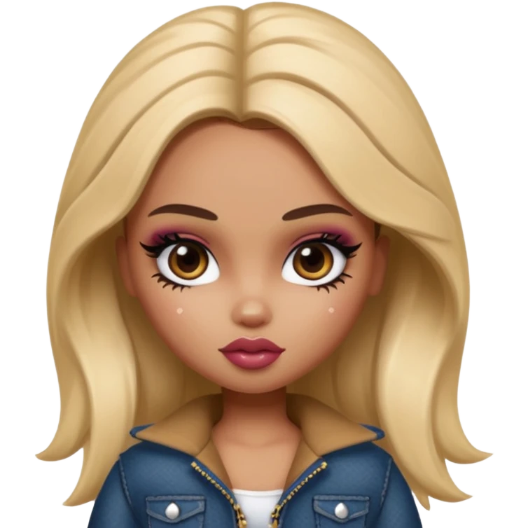 grunge style, pretty bratz emoji