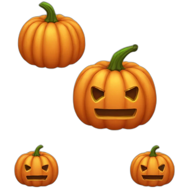 pumpkin app icon no background emoji