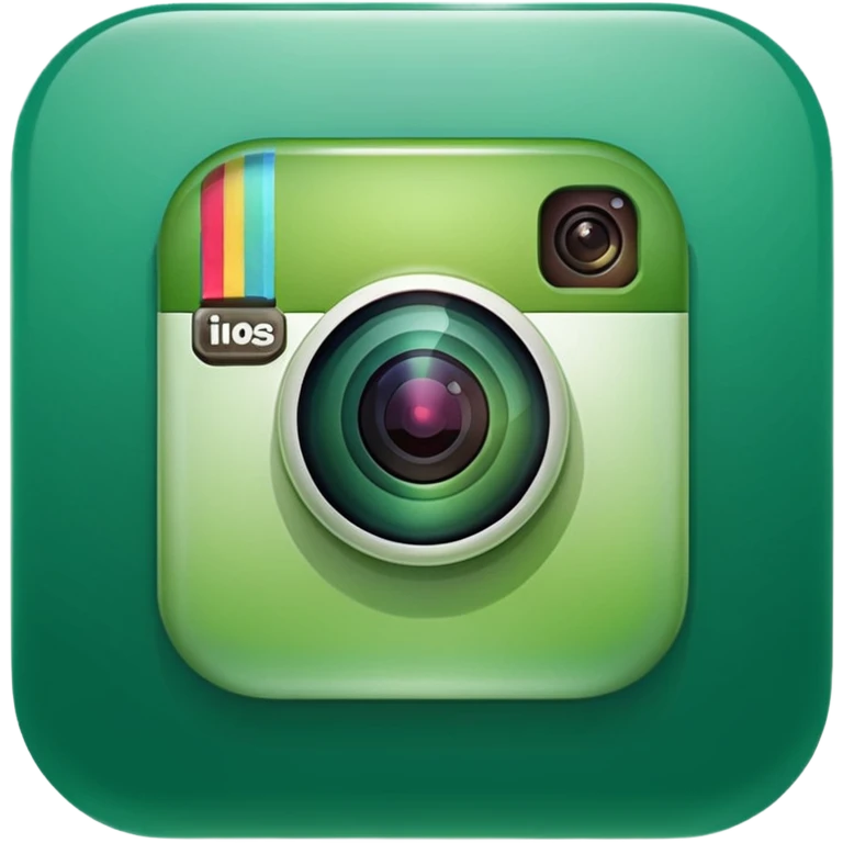 Instagram green verified logo emoji