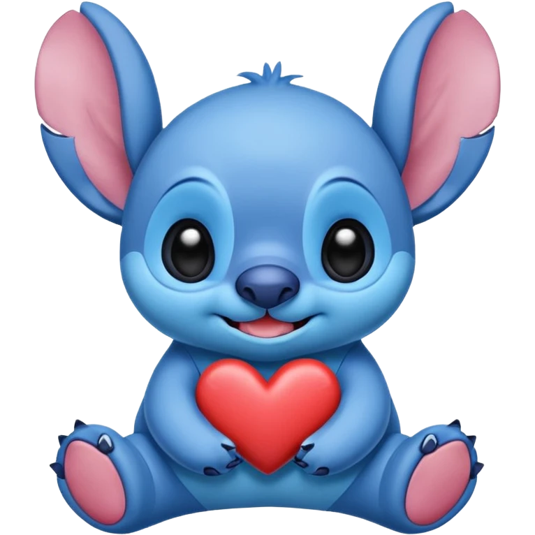 Stitch with heart eyes  emoji
