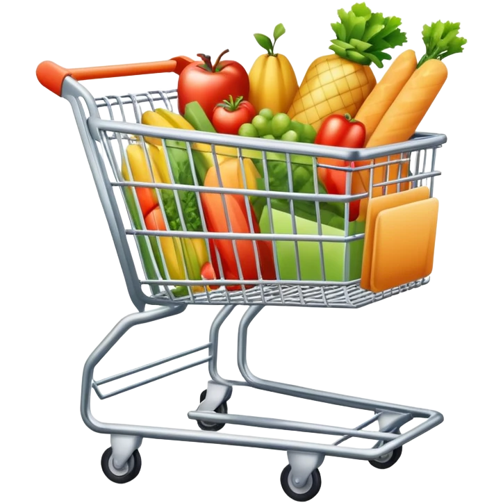 shopping cart emoji