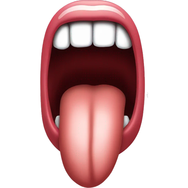 Tongue out emoji