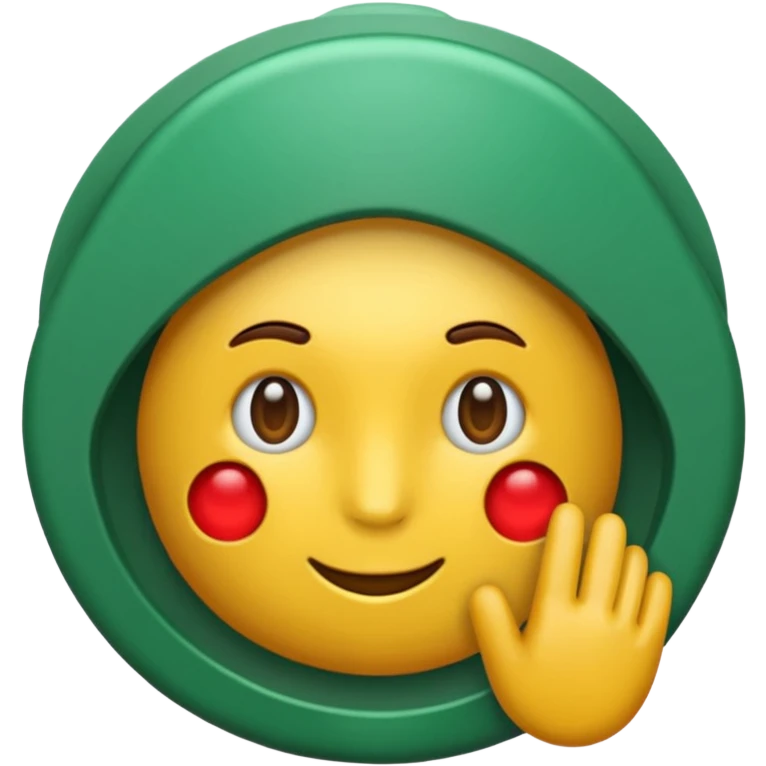 зелёный ключ с эмоциями  emoji