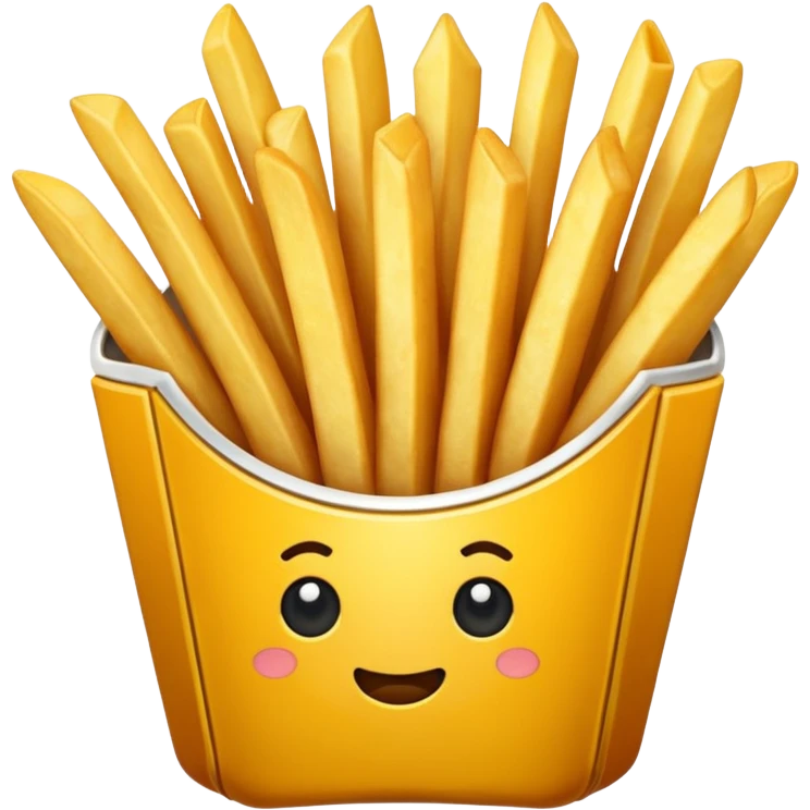 french fries emoji