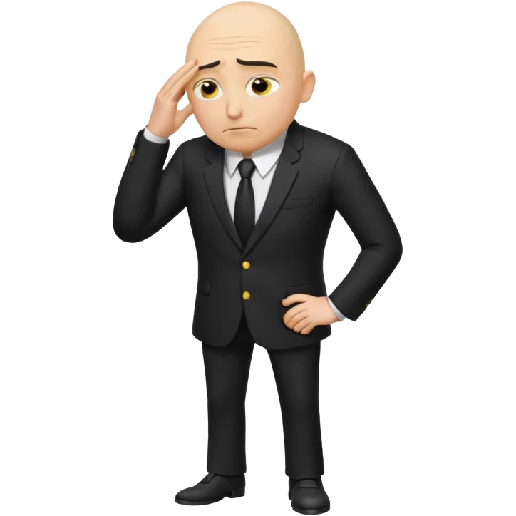 Gru bowing down emoji