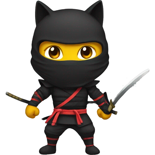 gato ninja emoji