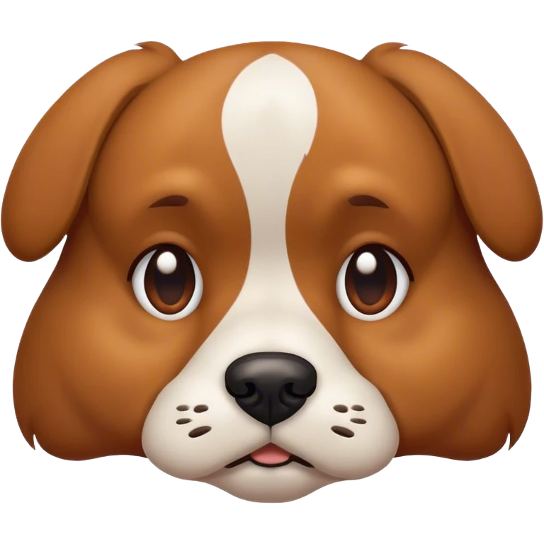 sad dog  emoji