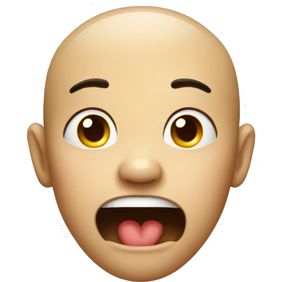 drooling face but Chinese emoji