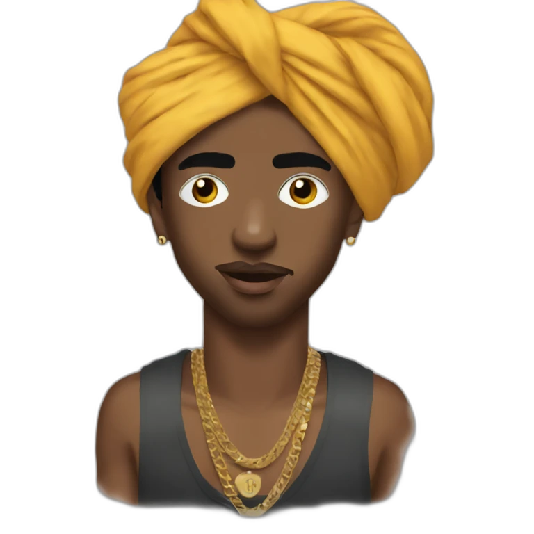 playboi carti with turban emoji