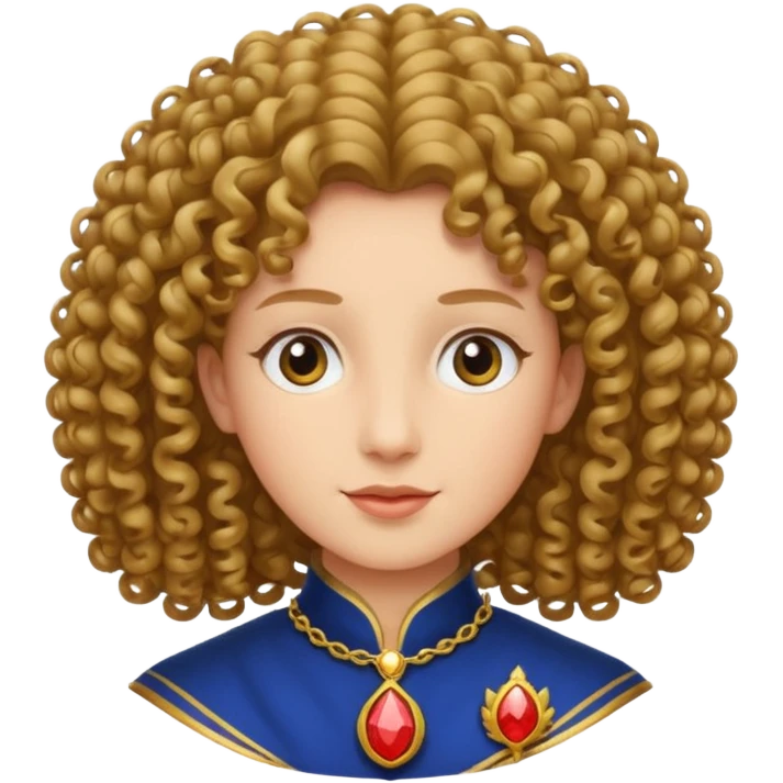curly royal  emoji